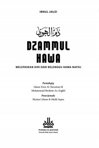 Image of TERJEMAH DZAMMUL HAWA