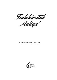 Image of TERJEMAH TADZKIRATUL AULIYA'